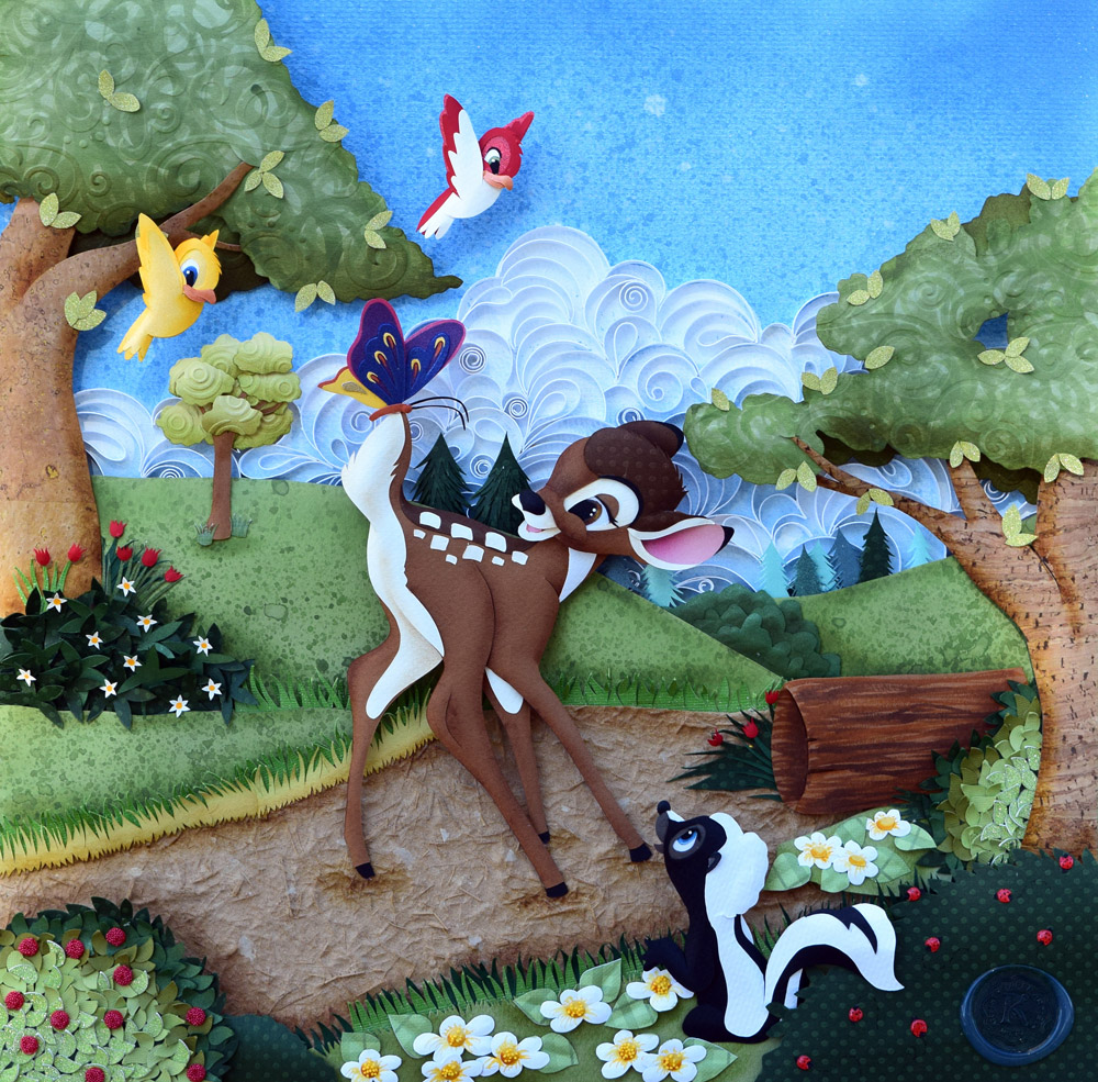 Karin Arruda - Bambi and Flower