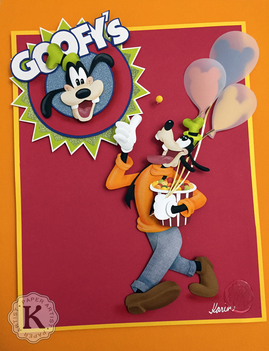 Karin Arruda Paper Art - Goofy Baloons