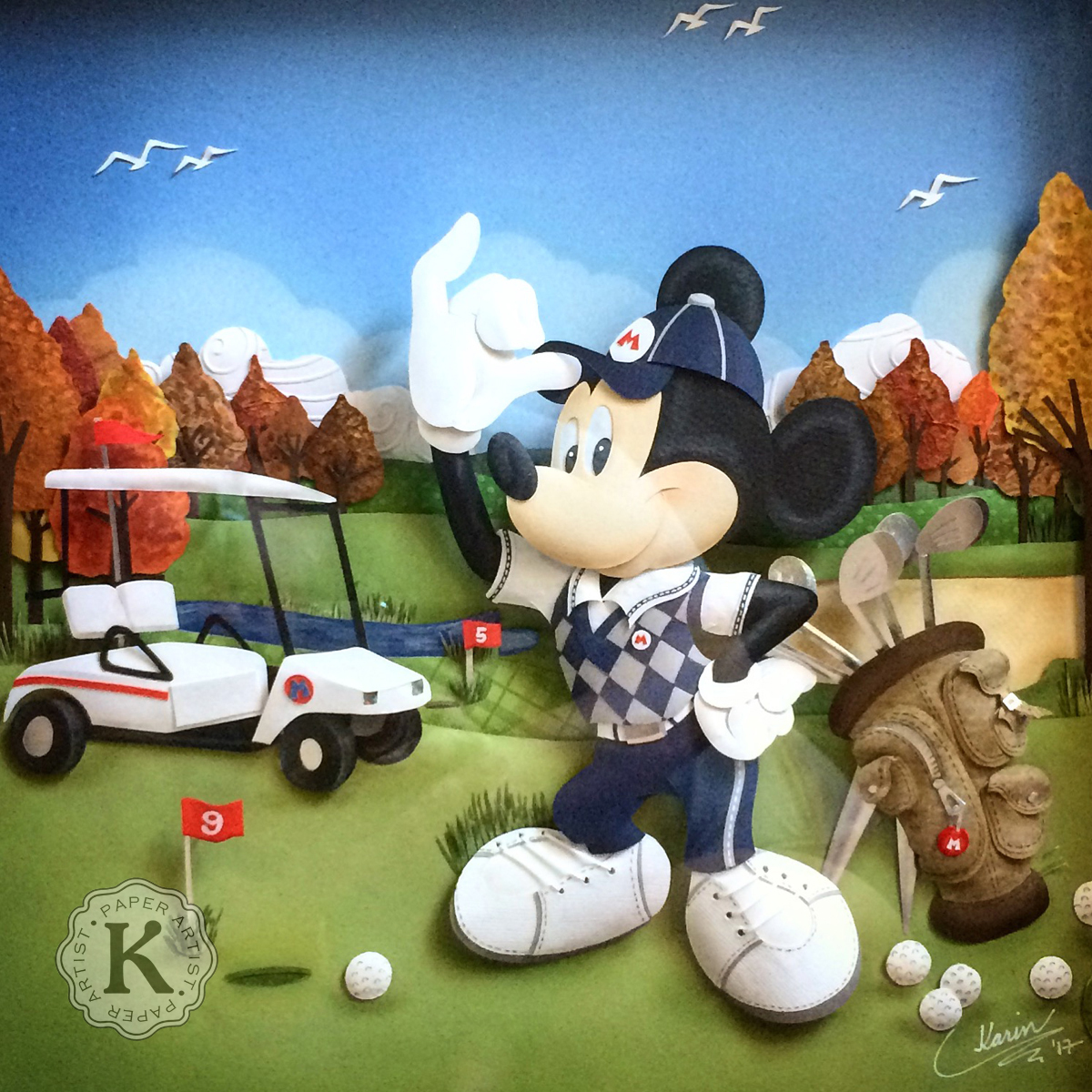 Karin Arruda - Mickey Golfer